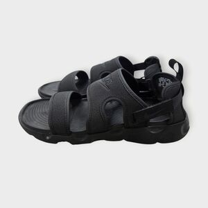 Nike Owaysis Sport Slides Sandals Triple Black CK9283 001 Womens  Size 9 EU 40.5